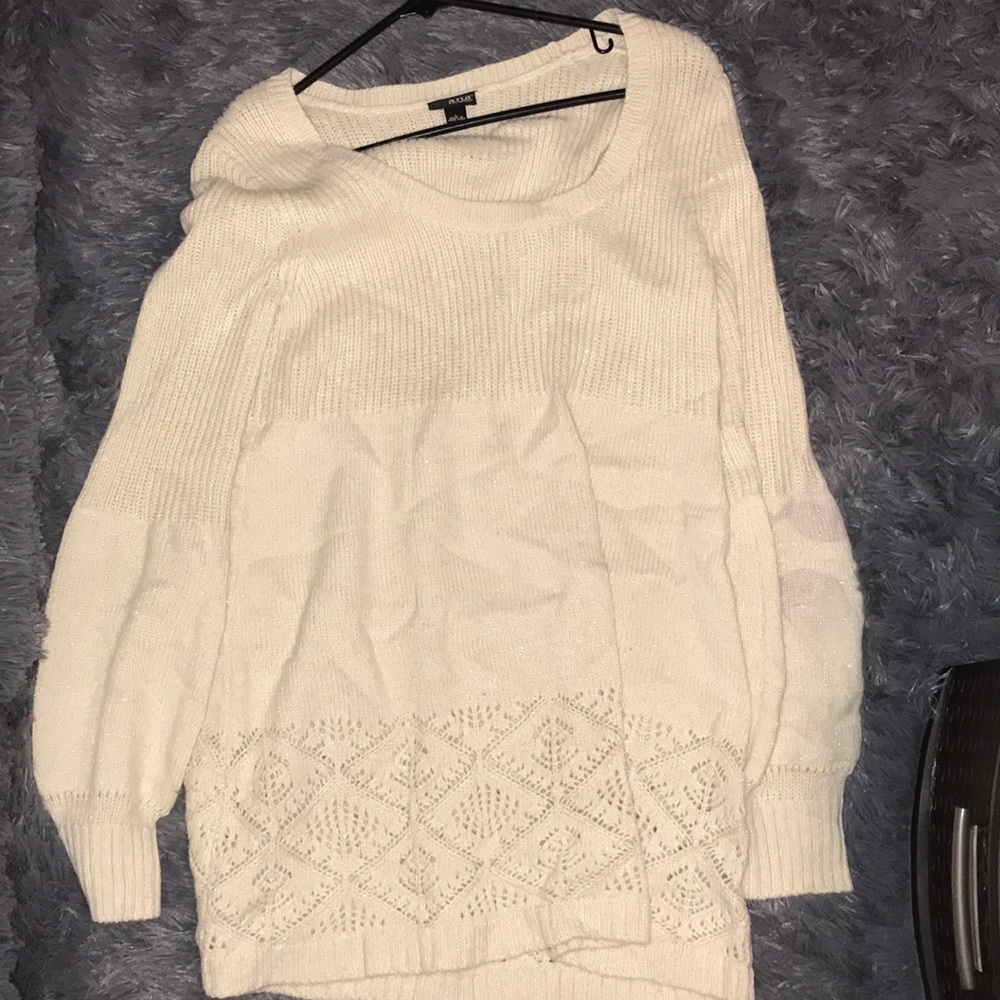 White sweater